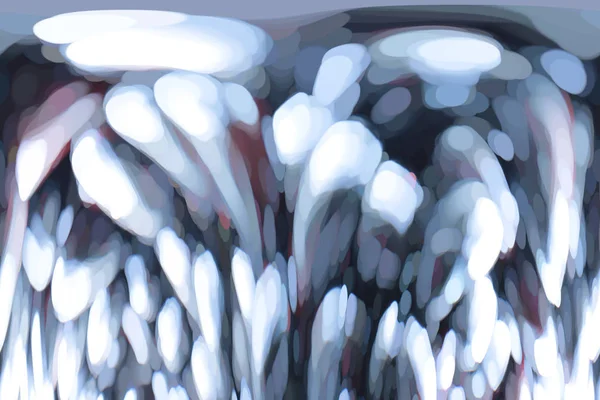 Gesättigten Blauen Hintergrund Illustration Hell Kühl Kühles Design — Stockfoto
