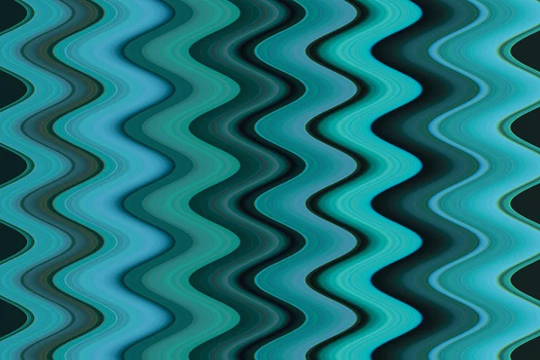 Koele Sappige Turquoise Kleur Grafische Illustratie Abstracte Heldere Schets Achtergrond — Stockfoto