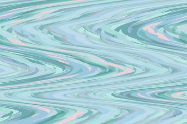 serin sulu turkuaz renk çizimi, soyut parlak çizim arkaplanı