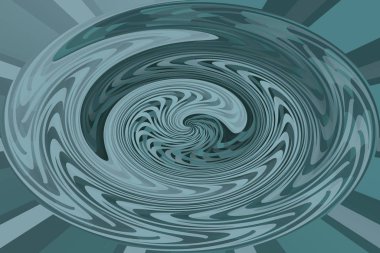 serin sulu turkuaz renk çizimi, soyut parlak çizim arkaplanı