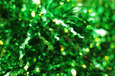 Dekoratif Noel ağacı oyuncağı makro fotoğraf parlıyor