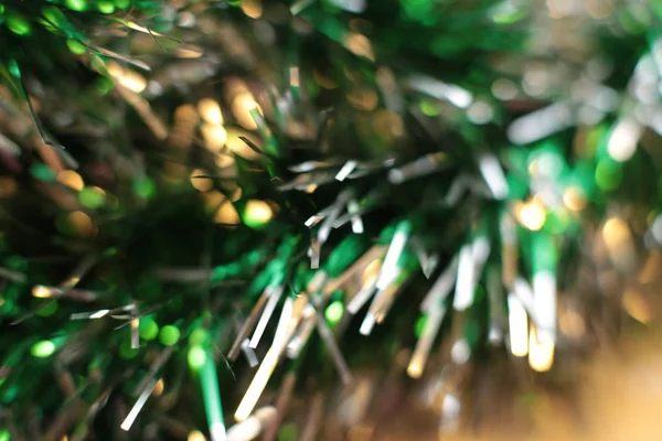 Dekoratif Noel Ağacı Oyuncağı Makro Fotoğraf Parlıyor — Stok fotoğraf