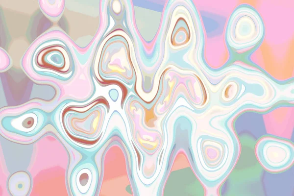 Heller Hintergrund Licht Mehrfarbige Muster Trend Abstrakt Warmen Farbton Illustration — Stockfoto