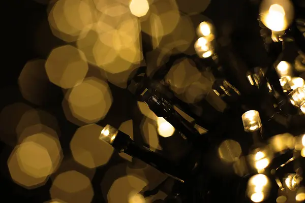 Natal Fundo Brilhante Com Uma Guirlanda Cintilante Decoração Brilhante Ano — Fotografia de Stock