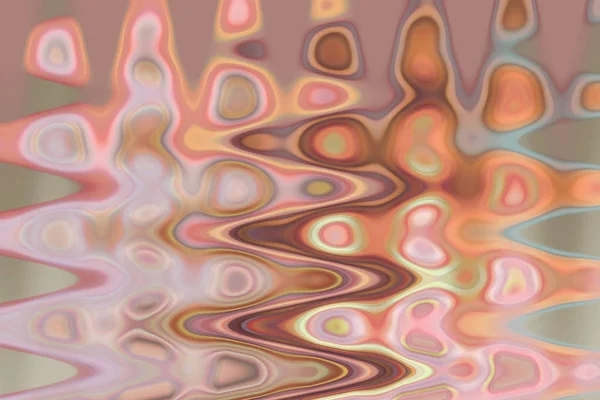 Fond Lumineux Motif Multicolore Clair Tendance Abstraite Teinte Chaude Illustration — Photo