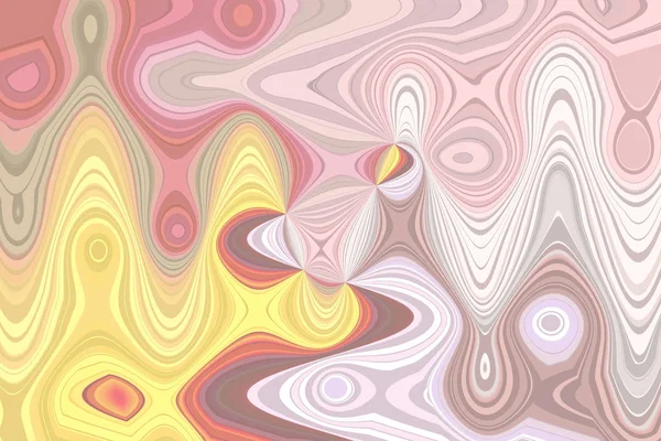 Heller Hintergrund Licht Mehrfarbige Muster Trend Abstrakt Warmen Farbton Illustration — Stockfoto