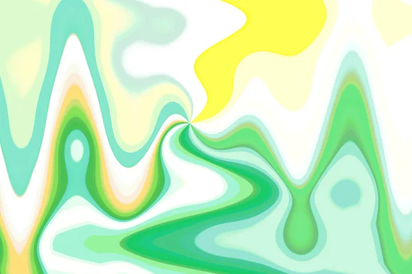 Nasycené Zelené Pozadí Zářivě Zajímavý Design Módní Abstraktní Ilustrace — Stock fotografie