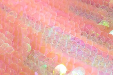 Parlak doku arka plan yanardöner çok renkli pullar makro fotosparlama kutlamaları 