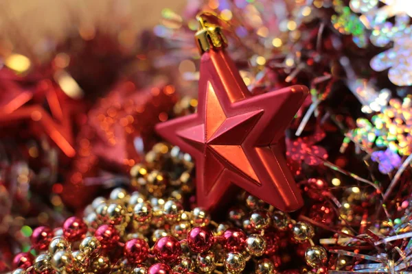 Magic Colors Christmas Atmosphere Shining Space — Stockfoto