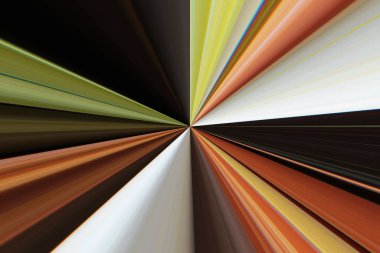 Doymuş kahverengi arka plan, süper soyut desen illüstrasyonunun parlak ilginç tasarımı