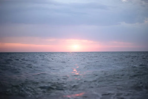 Закат Море Красота Природы Рассвет — стоковое фото