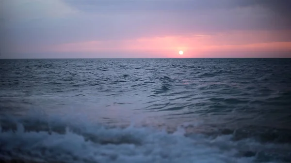 Закат Море Красота Природы Рассвет — стоковое фото