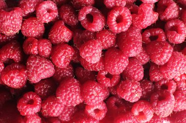 ahududu olgun ve sulu makro fotoğraf.