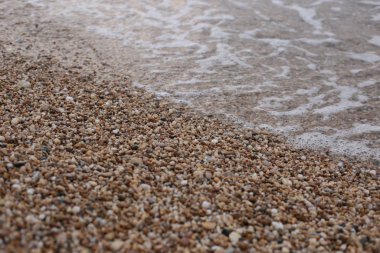 Deniz kıyısı güzel manzara rahatlama manzarası