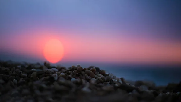 Deniz Kıyısı Güzel Manzara Rahatlama Manzarası — Stok fotoğraf