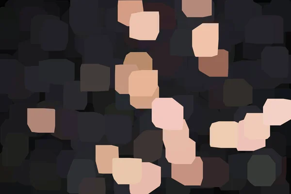 Schöne Helle Hintergrund Dunkle Farbmuster Trend Abstrakte Illustration Trendige Schwarze — Stockfoto