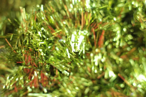 Brillante Brillante Bola Guirnalda Como Cuentas Para Decorar Árbol Navidad —  Fotos de Stock