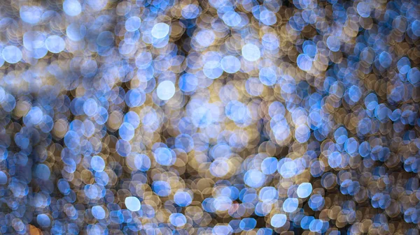 Christmas Bokeh Garland Bright Juicy Background — Stock Photo, Image