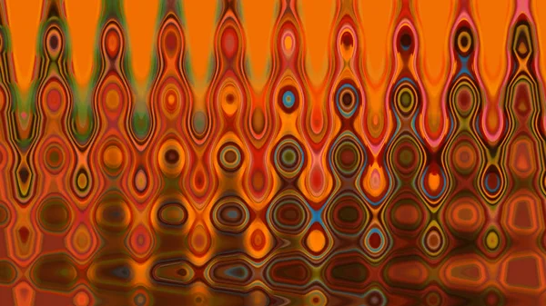 Ілюстрація Незвичайний Малюнок Цікавий Абстрактний Багатобарвний Фон — стокове фото