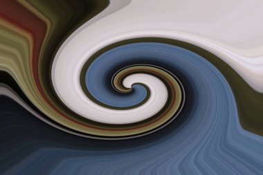 Olağandışı çizim ilginç soyut mavi arkaplan