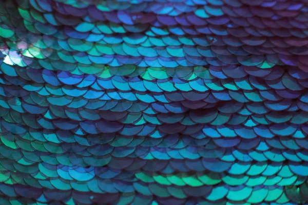 Textura Fondo Lentejuelas Iridiscentes Brillantes Multicolor — Foto de Stock