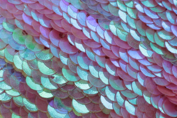Hintergrund Textur Glänzend Schillernde Pailletten Mehrfarbig — Stockfoto