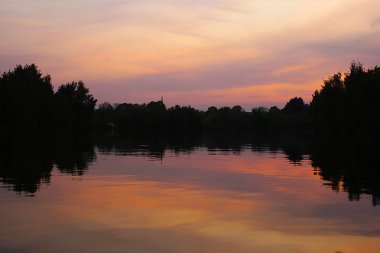 Rahatla doğa manzarası.