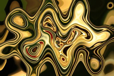 Moda altın sarısı güzel desenli arka plan