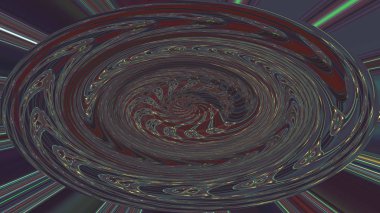 Parlak turkuaz yeşil arka plan, alışılmadık güzel desen ve gradyan doğal gölge