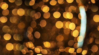 bokeh of colorful lights of garland clipart