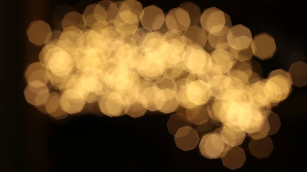 Shine Bokeh Colorful Lights Garland — Stock Photo, Image