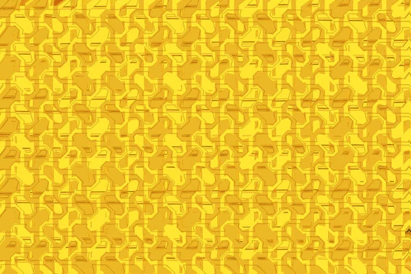 Saturated Yellow Background Abstract Bright Illustration — ストック写真