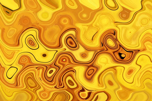 Saturated Yellow Background Abstract Bright Illustration — 图库照片