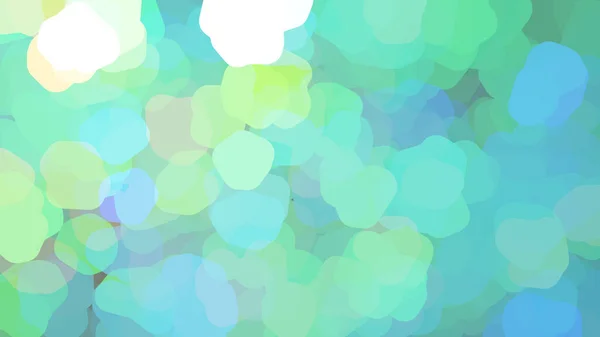 Gradient Saturated Background Blur Effect Abstract Bright Green Blue Illustration — 스톡 사진