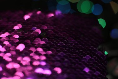 makro fotoğraf arka plan boncukları etrafında parlıyor