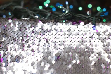 makro fotoğraf arka plan boncukları etrafında parlıyor