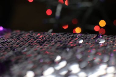 makro fotoğraf arka plan boncukları etrafında parlıyor