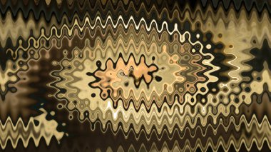 Olağandışı çizim ilginç soyut kahverengi-sarı arkaplan