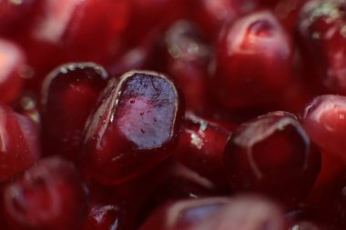 Makro fotoğraf arkaplan nar taneciği