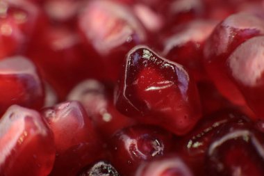 Makro fotoğraf arkaplan nar taneciği