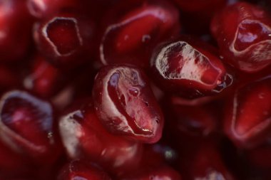 Makro fotoğraf arkaplan nar taneciği