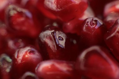 Makro fotoğraf arkaplan nar taneciği