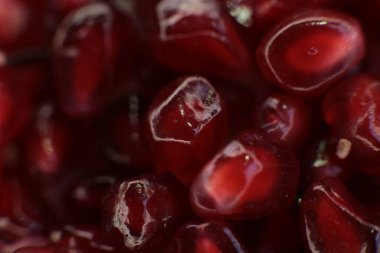 Makro fotoğraf arkaplan nar taneciği