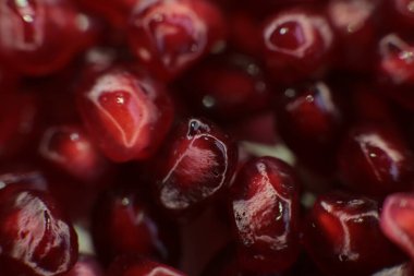 Makro fotoğraf arkaplan nar taneciği