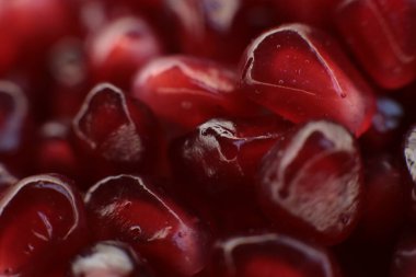 Makro fotoğraf arkaplan nar taneciği