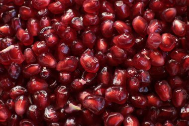 Makro fotoğraf arkaplan nar taneciği