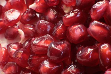 Makro fotoğraf arkaplan nar taneciği