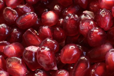Makro fotoğraf arkaplan nar taneciği