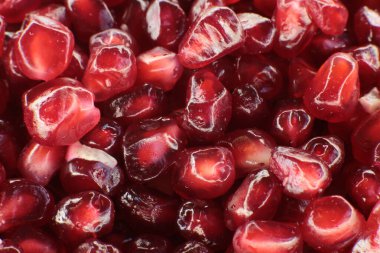 Makro fotoğraf arkaplan nar taneciği