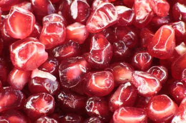 Makro fotoğraf arkaplan nar taneciği